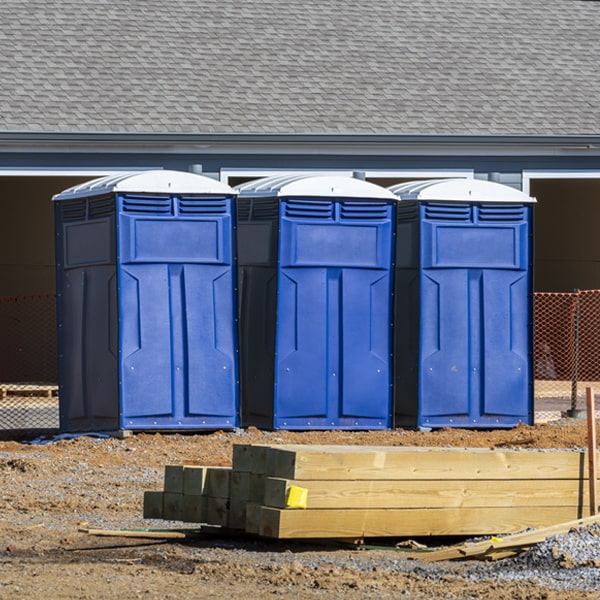 how can i report damages or issues with the portable toilets during my rental period in Cynthiana IN